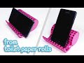 DIY crafts: PHONE HOLDER from toilet paper rolls - Innova Crafts image