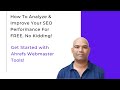 Ahrefs Webmaster Tool or AWT Best Free SEO Tool For Beginners ? CM Manjunath