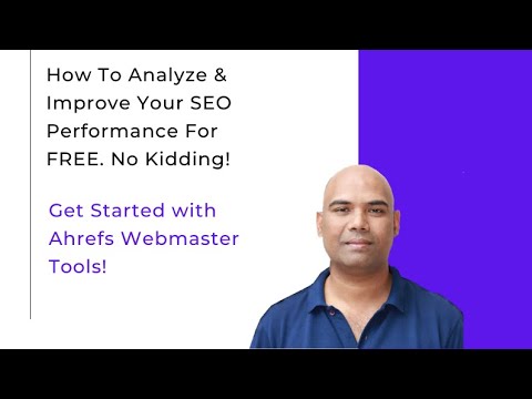 Ahrefs Webmaster Tool or AWT Best Free SEO Tool For Beginners ? CM Manjunath