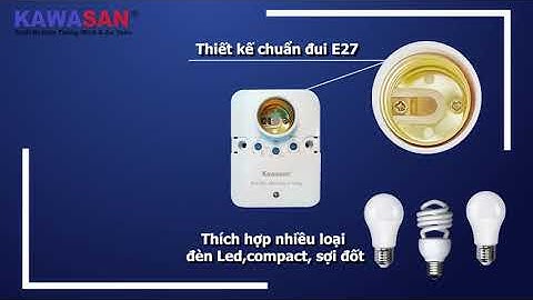 Giới Thiệu Và Hướng Dẫn Công Tắc Cảm Ứng Vi Sóng Của Kawasan | Model: RS686C
