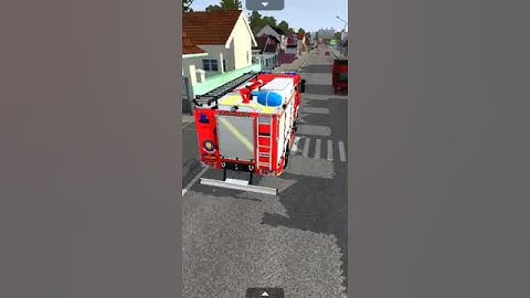 Fire Truck Vs speedbumps #shorts #firetruck