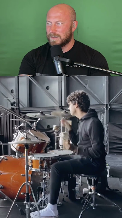 The sound from this drum kit is just amazing #shorts
