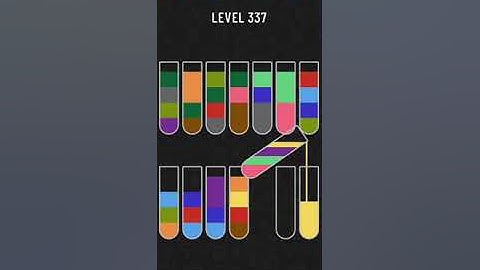 Water Sort Puzzle Level 337 Walkthrough Solution Android/iOS 💦