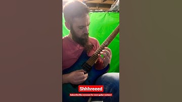 Guitar SHRED! Great String Skipping exercise as well! #guitarsolo #shred #shredguitar #guitarist