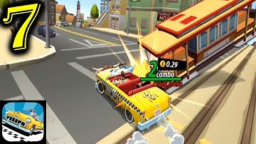 Crazy Taxi : CityRush Gameplay Walkthrough - Part 7    ( Android / iOS )