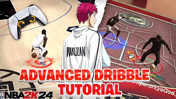 THE ADVANCED DRIBBLE TUTORIAL Pt2!!!! HOW TO DRIBBLE LIKE STEEZO THE GOD IN NBA2k24!!!!