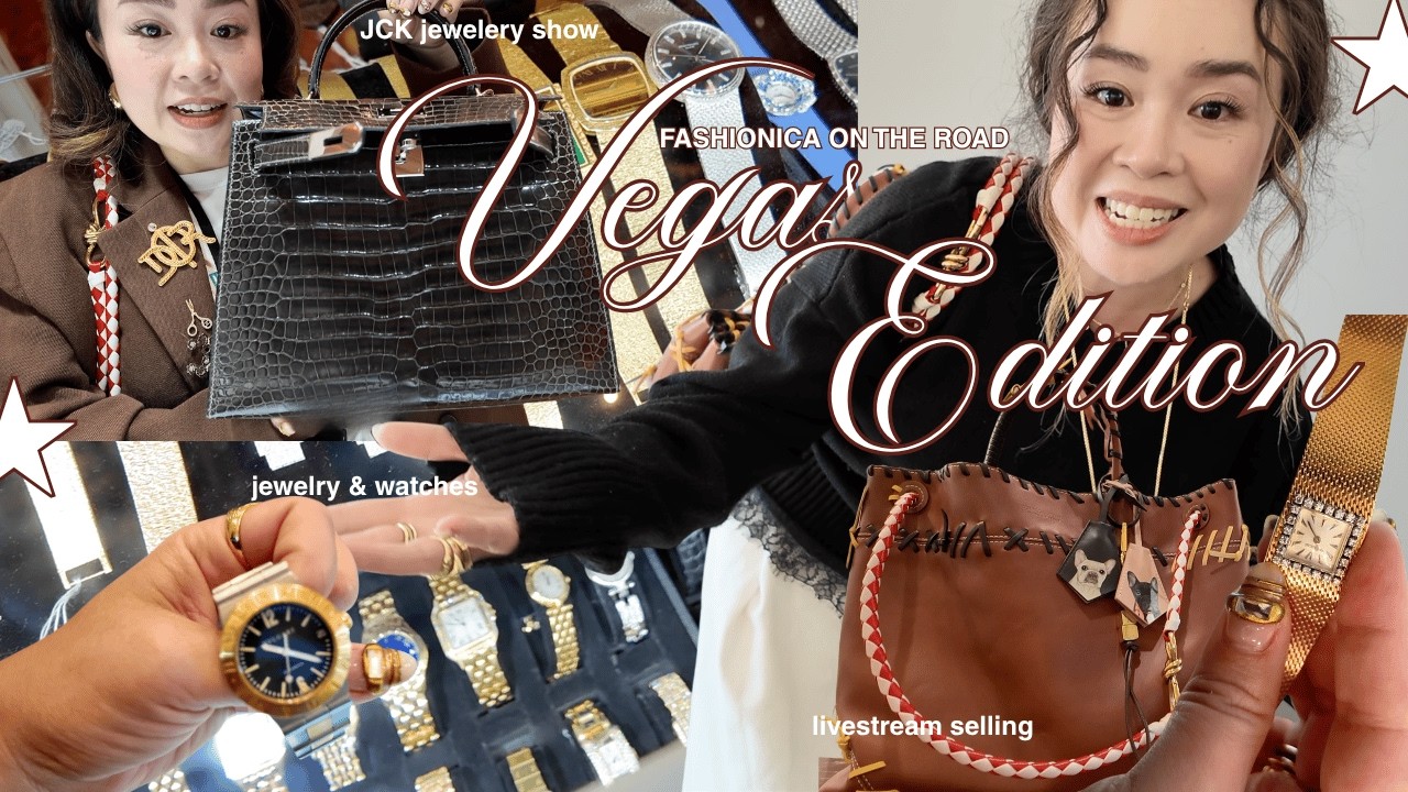 FashioNica on the Road: VEGAS | livestream selling on TikTok, JCK