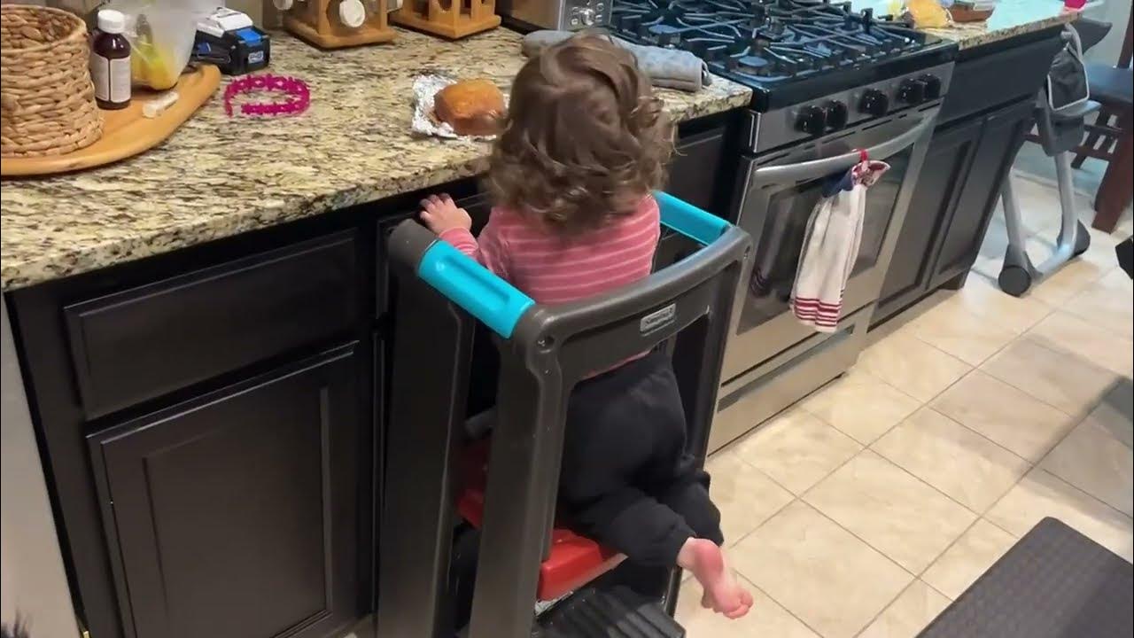 Simplay3 Toddler Tower Childrens Step Stool and Base with Three