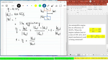 Bài tập nguyên lý 2 nhiệt động lực học - Heat engine - P23