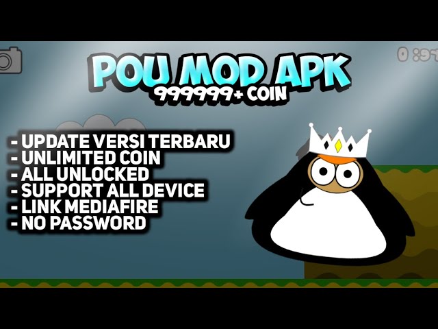 Pou MOD APK 1.4.115 (Unlimited money and max level) Download 2023