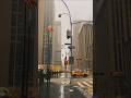 Snowy Day in New York City 🇺🇸 | West 48th Street Manhattan Street View!#shorts #city #travel #luxury