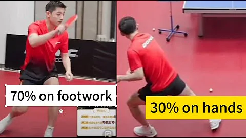 Zhang Jike: In training, 70% focuses on footwork, and 30% on the hands