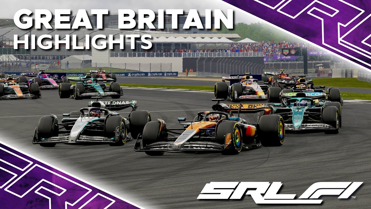 SRL League F1 Season 11 Round 10 British GP | HIGHLIGHTS