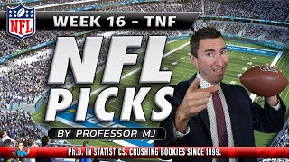 NFL WEEK 16 TNF | SHOULD YOU BET ON THE BRONCOS OR THE CHARGERS? (by PhD in Stats) #nflpicks