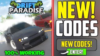 {New working codes} - FOR DRIFT PARADISE CODES 2023 - DRIFT PARADISE CODES]