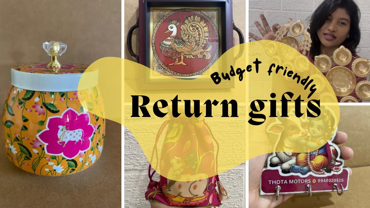 Return Gifts - Budget Friendly & Customised Gifting
