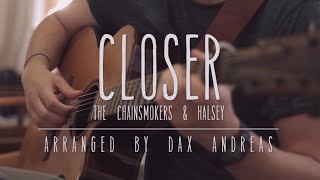 The Chainsmokers Ft. Halsey - Closer // Fingerstyle Guitar Cover - Dax Andreas