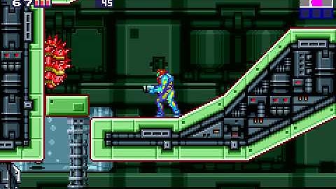 Metroid Fusion part-5 Mrs. Bomb tastic