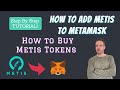 How to add Metis Network to MetaMask / How to Buy and Bridge Metis Tokens - STEP BY STEP TUTORIAL