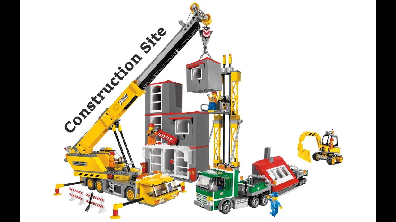 Lego Construction Site 7633-1 Build