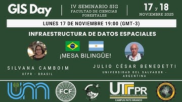 Infraestructura de Datos Espaciales - GIS Day 2025