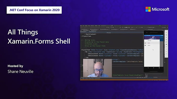 All Things Xamarin.Forms Shell
