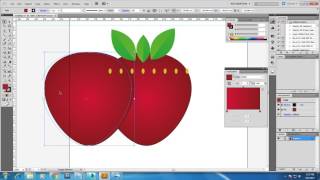 Tutorial on Creating Vector Strawberry in Illustrator