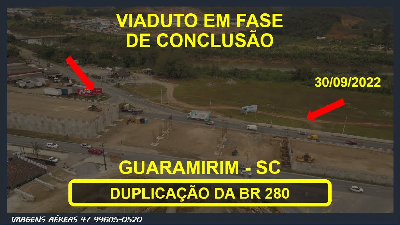 Duplicação da BR 280 - Guaramirim / SC 