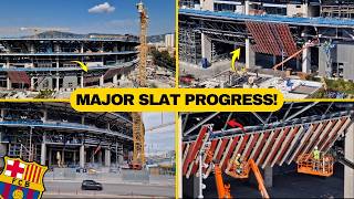 Camp Nou EXPLODES with Progress! 4th Falange Installed & North Goal READY 🔥