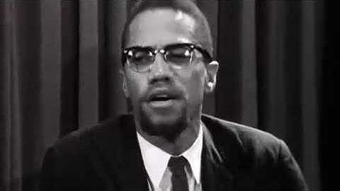 MALCOLM X - After his return from Mecca (pilgrimage)(ENGLISH)