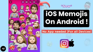 iPhone Memojis Sticker On Android Like iPhone Instagram | iOS 16 Memojis 🦹🏻 screenshot 4