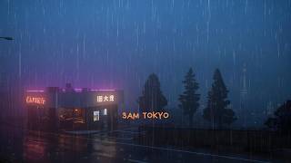 Tokyo 3AM Rain Lofi Café ☔ Chill Beats for Deep Sleep &amp; Late Night Relax