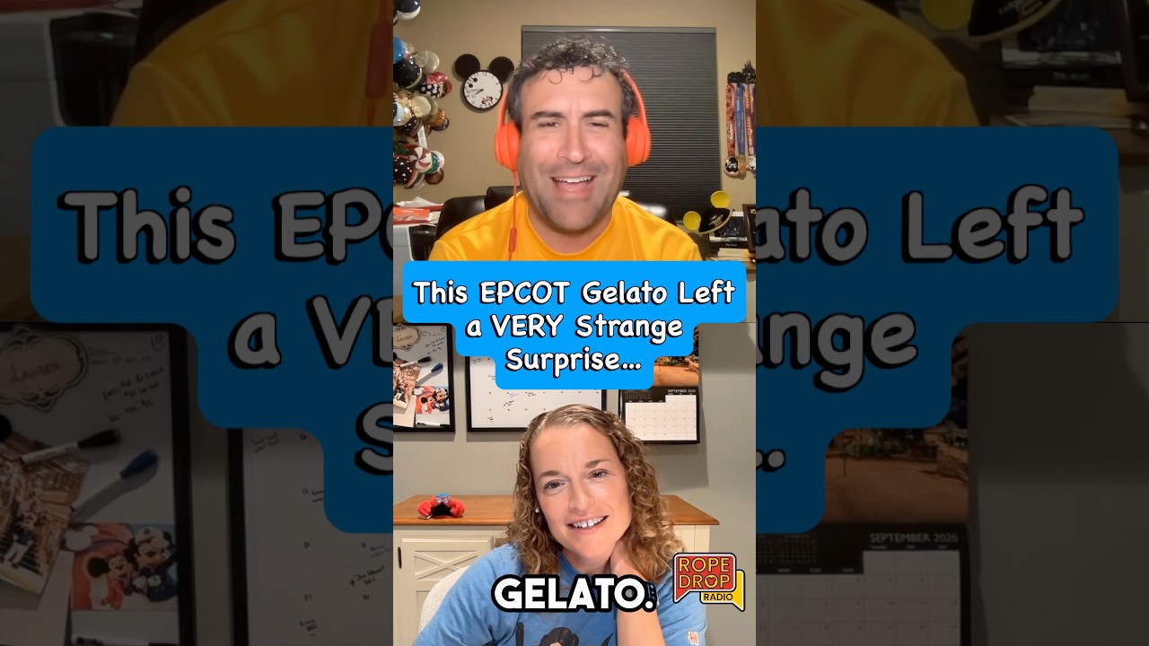 Epcot gelato fail! #ropedropradio #podcast #disney #disneyparks