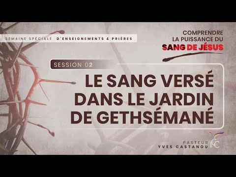 S2 - LE SANG VERSÉ DANS LE JARDIN DE GETHSÉMANÉ A RESTAURÉ LA VOLONTÉ DE DIEU DANS NOS VIES -Ps Yves