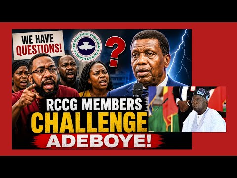 WATCH RCCG PASTOR IN TROUBLE AFTER CORRECTING ADEBOYE FOR SUPPORTING TINUBU OVER INSECURITY 