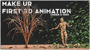 Make your first 3D Animation Video under 2 minutes with Blender 3D
