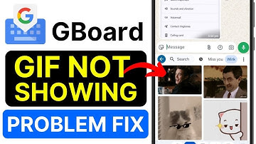 Gboard GIF Not Showing 😱 Keyboard Not Working & Emoji Search Fix