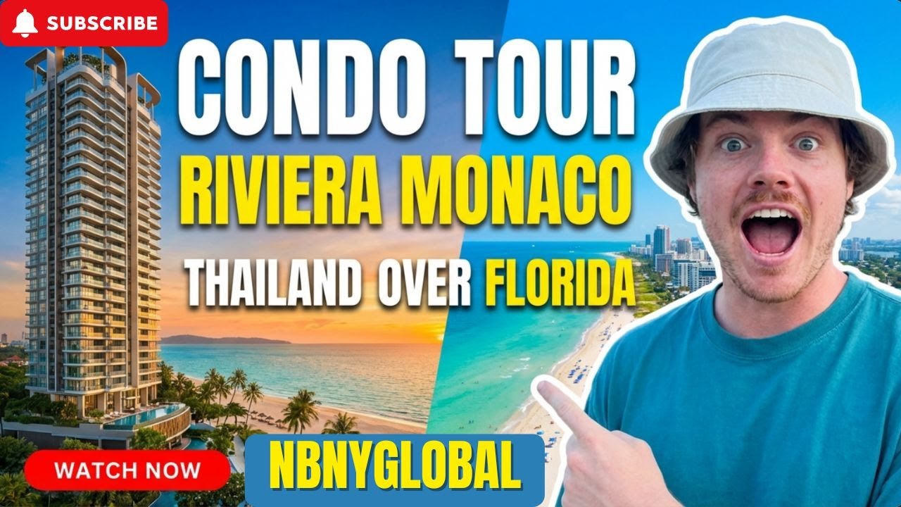 Обзор квартиры: Ривьера Монако, Паттайя 🇹🇭 | Почему эта 28-летняя девушка выбрала Таиланд вместо ...
