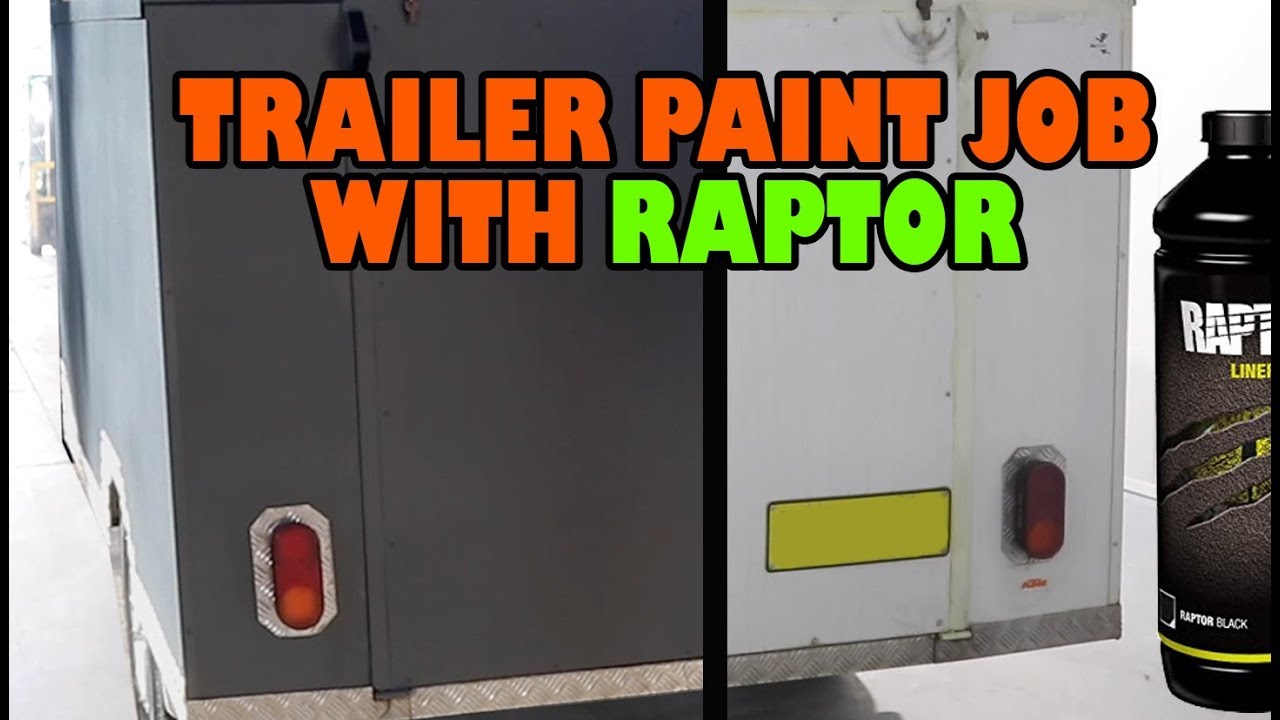 how to paint an enclosed trailer? 2