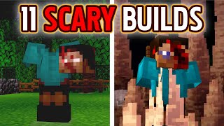 Minecraft | 11 Scary Build Hack and Ideas