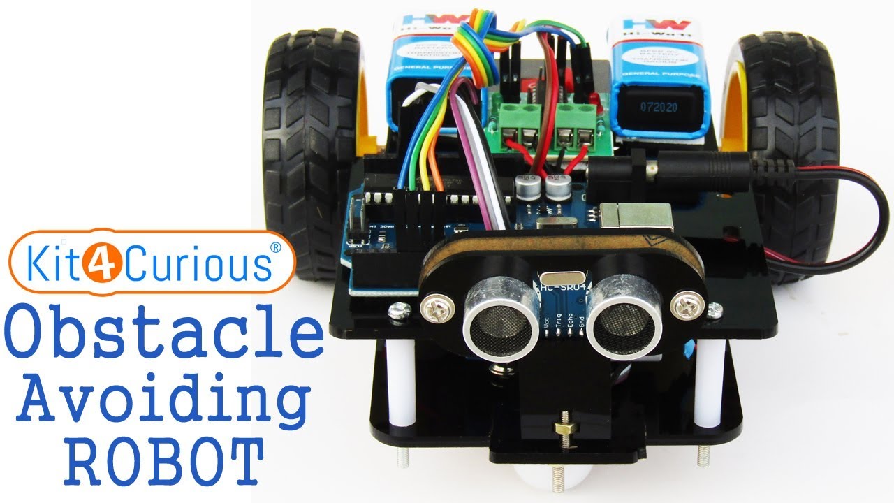 Arduino Obstacle avoiding ROBOT - Video Tutorial - YouTube