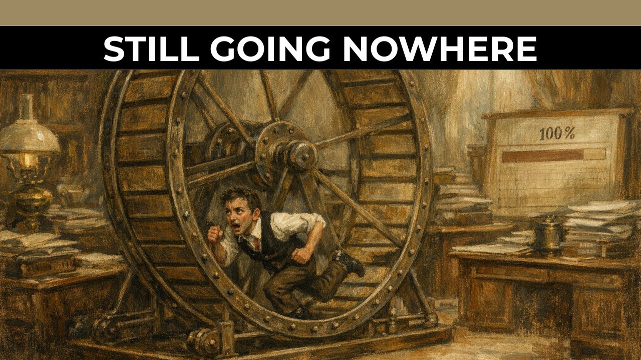 You’re Exhausted Because You’re Stuck in Fake Progress