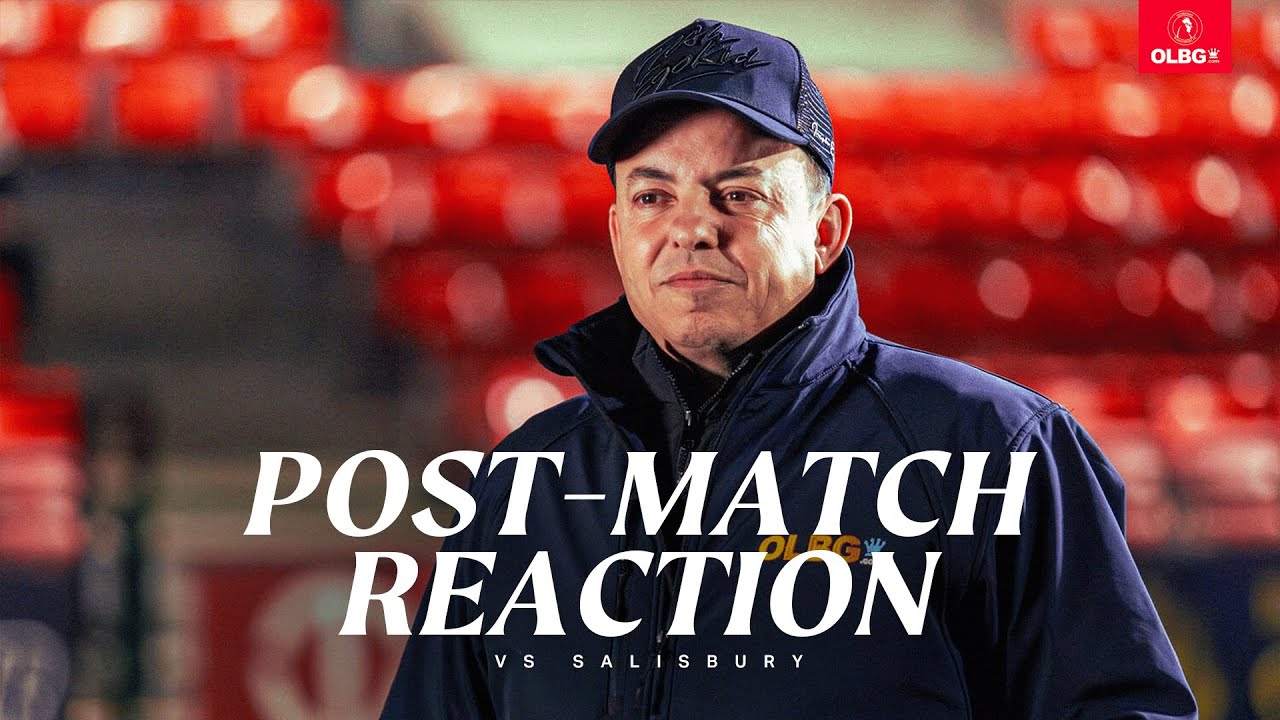Read the full article - Marc White’s Post-Match Interview | Salisbury (A)