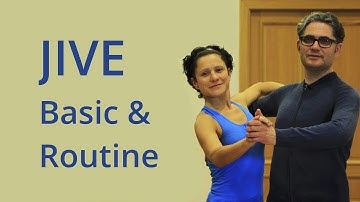 How to Dance Jive Basic & Basic Routine