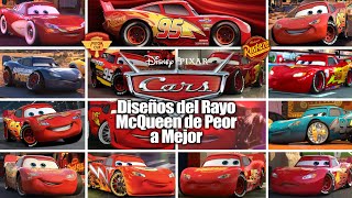 TOP: Todos los diseños del Rayo McQueen del Peor al Mejor
