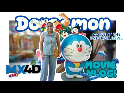 Doraemon: Castle of the Undersea Devil (MX4D) Movie Experience Vlog and Short Review!