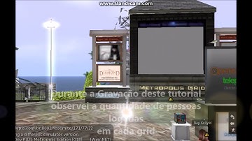 TUTORIAL TELEPORTE ENTRE OS GRIDS OPENSIM