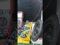 BRIDGED LA4508 SUBWOOFER OPEN BAFFLE TEST.