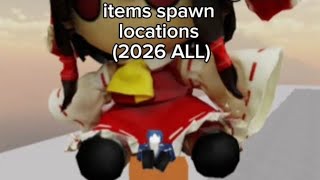 JUJUTSU SHENANIGANS ALL ITEMS SPAWN LOCATIONS 2026
