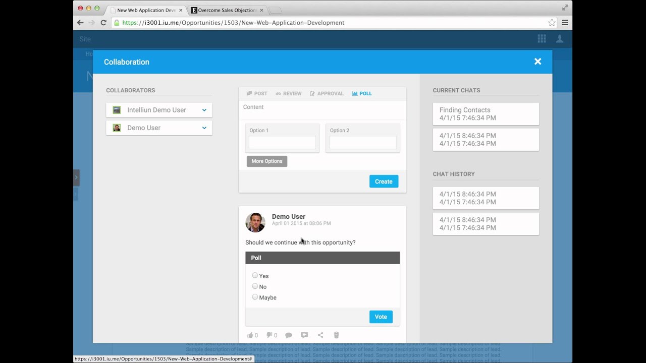 IU.ME DEMO -  Learn How To Use The Collaboration Helper Tools